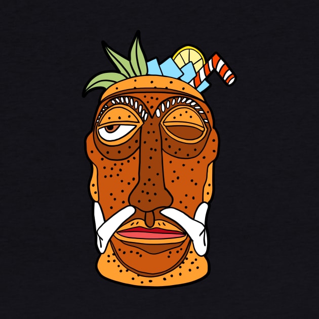 Tiki Head Cocktail by Nerdpins